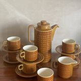 Coffee tea set Hornsea Saffron England