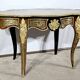 Ceremonial Table in Blackened Pear Wood, Napoleon III Period – Mid-19th Century