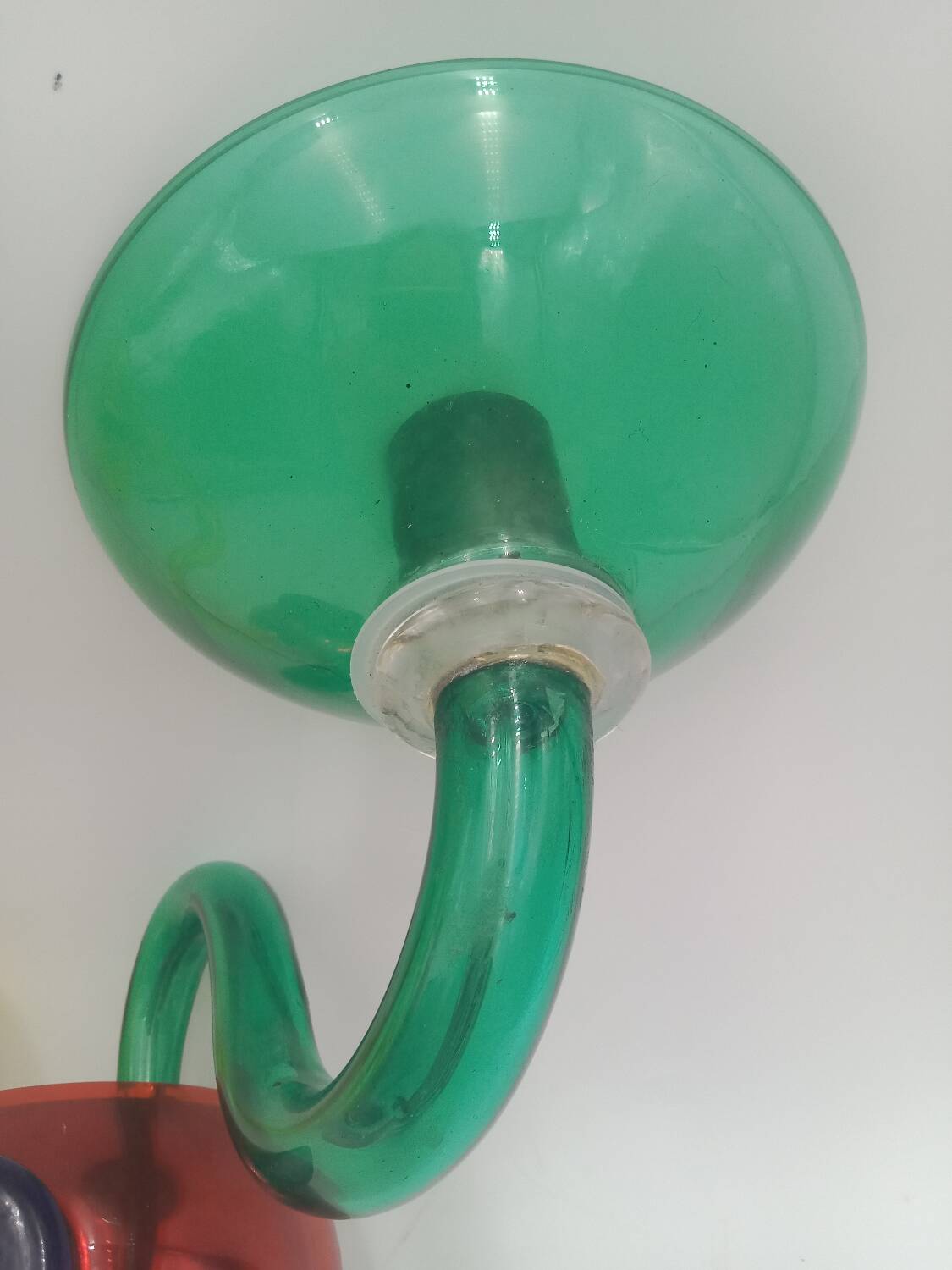 Murano glass wall lamp