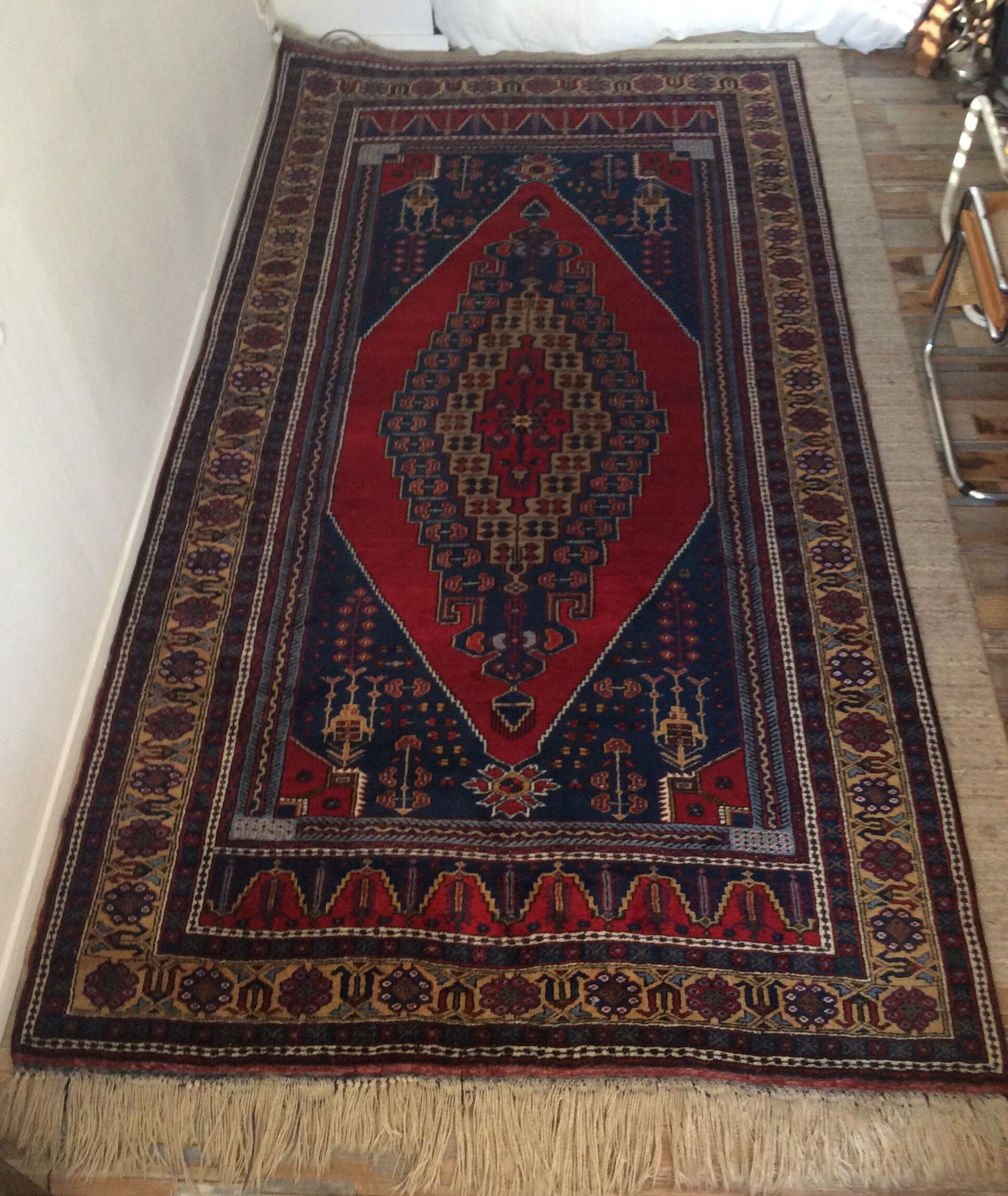 Old Afghan carpet 330x 170cm
