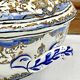Vegetable dish small soup tureen Gien children at the Dionysus press 1941/1950