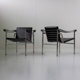 Pair of Cassina LC1 Chairs – Le Corbusier