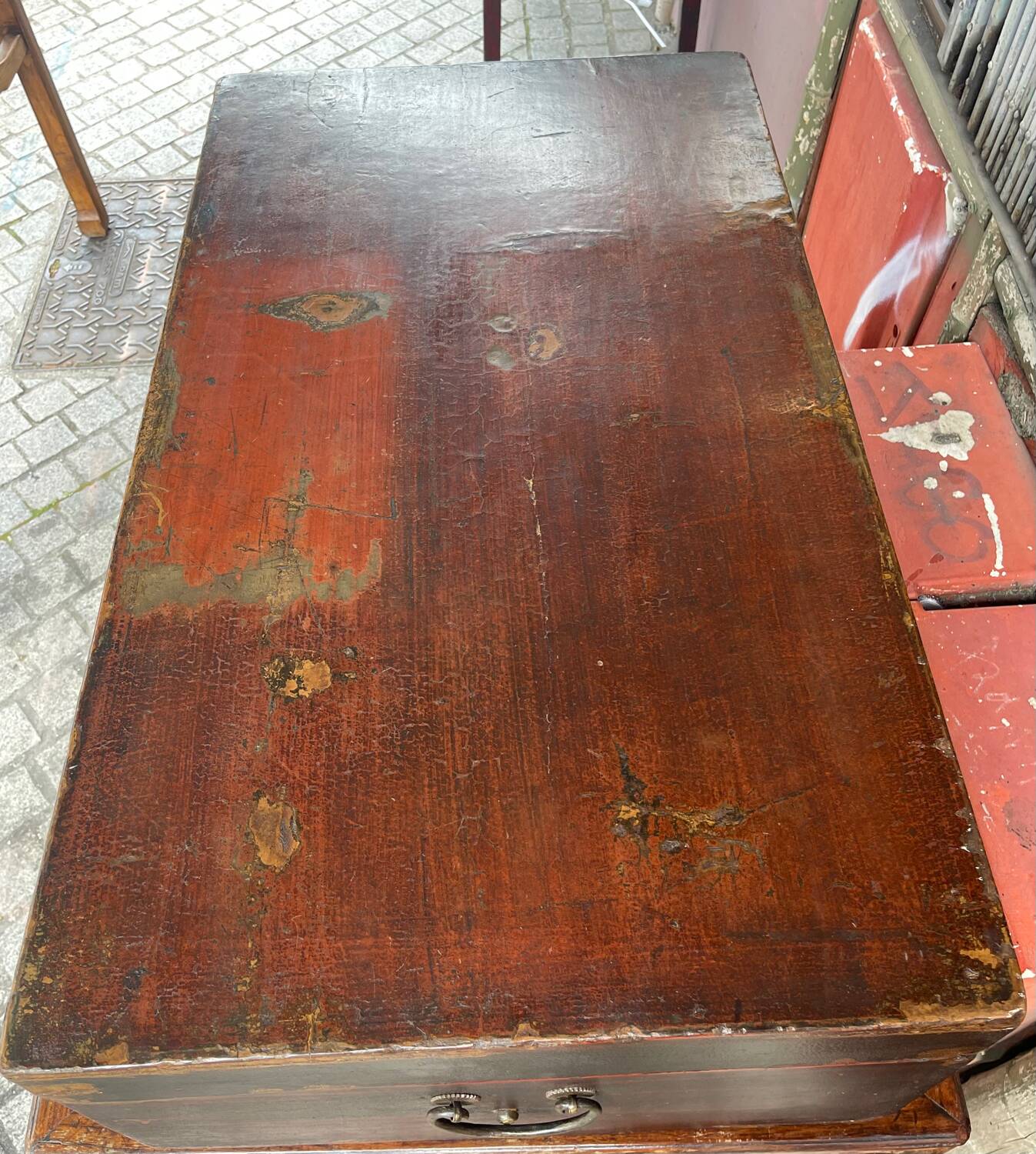 Antique Chinese trunk