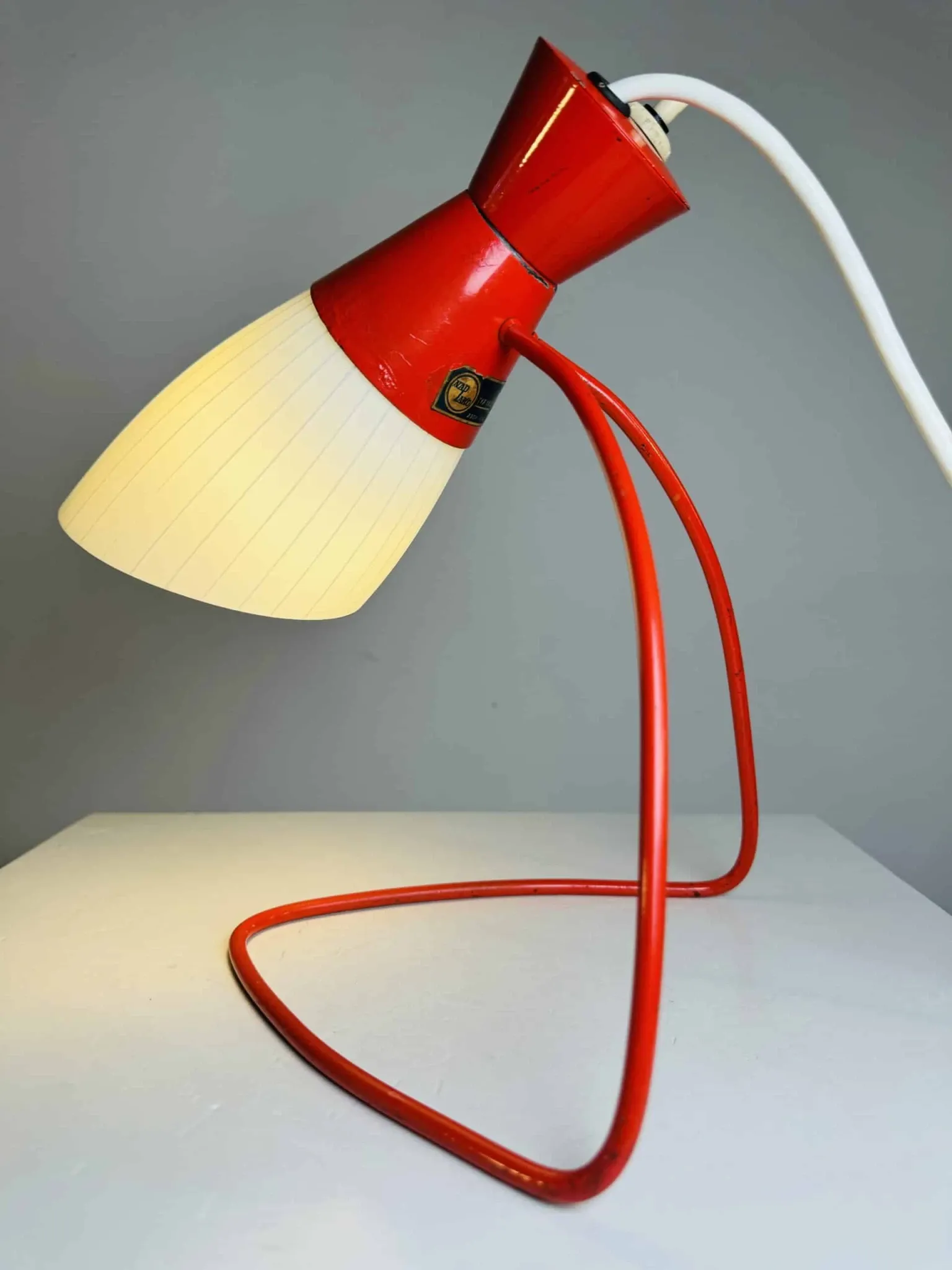 Model 1621 Desk Lamp By Josef Hurka For Napako, Czechoslovakia, 1950S