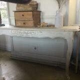 Old oak console