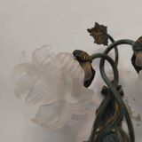 Pair of Hollywood Regency wall lights from the 60s/70s