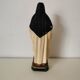 statue religieuse de sainte thérèse de lisieux en plâtre peint