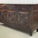 1950s oak sideboard in the style of Robert Micheau Vernez