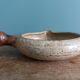 Caquelon signed Jean-Pierre Prud'homme in Puisaye stoneware
