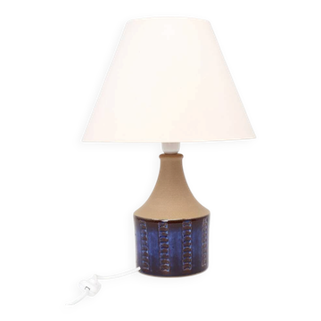 Søholm blue ceramic table lamp by Maria Philippi, 1960s