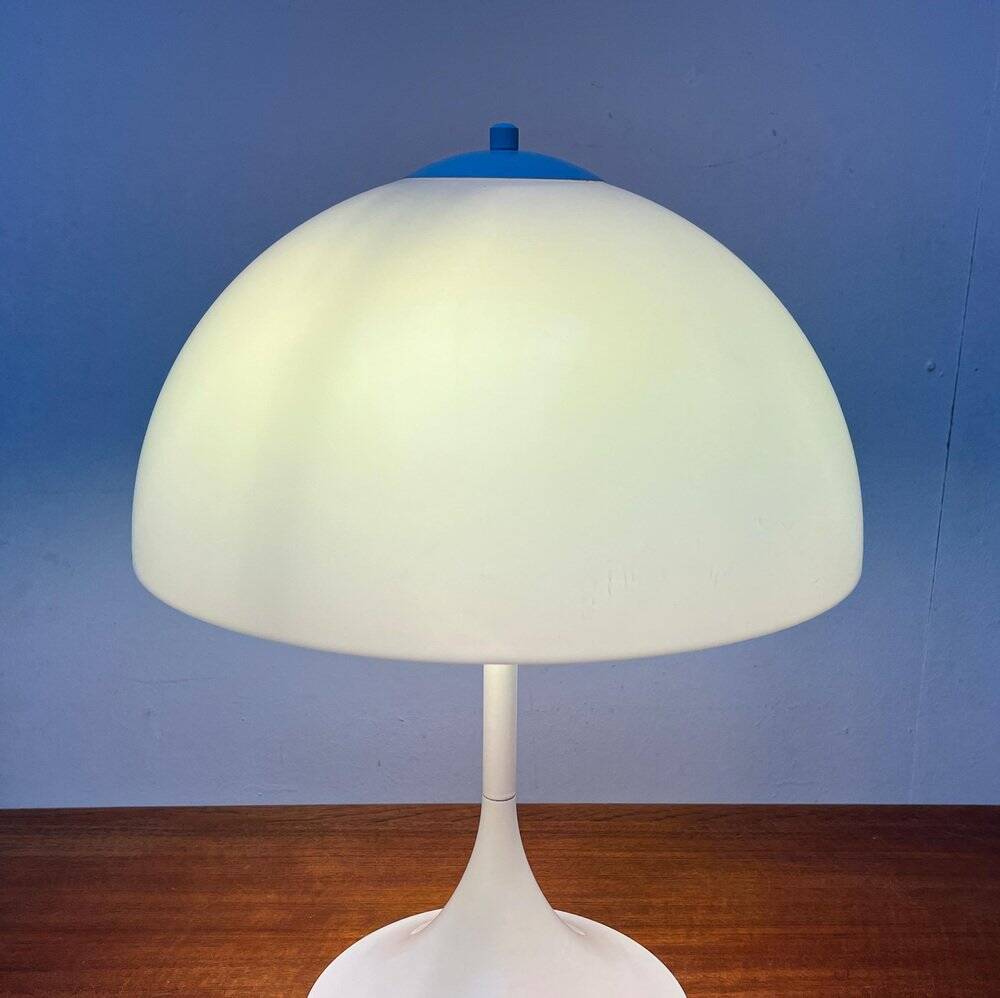 Panthella table lamp in mid-century space age style by Böhmmer Leuchten, Germany.