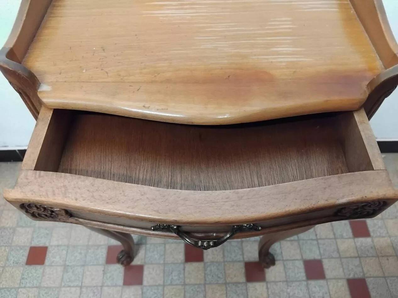 Pair of Antique Louis XV Style Nightstands