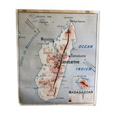 School poster Montmorillon Indochina/Madagascar