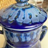Old enameled coffee pot