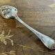 Series of 12 Christofle model Marly dessert spoons in silver metal