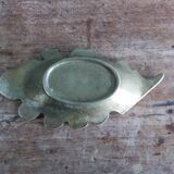 Cendrier feuille de chêne en bronze ou laiton