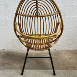 Rattan armchair