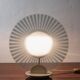 Lampada Di Design Postmoderno in Vetro Anni 80 Vintage