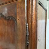 18th century walnut hosiery cabinet