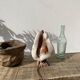 Shell lamp 1970 vintage mother-of-pearl to pose or bedside