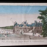 Optical view of the Château de Fontainebleau