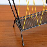 Vintage 1950s Scoubidou magazine rack