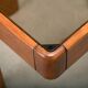 Gianfranco Frattini Nesting Tables in stained wood for Cassina and Meblo, 1