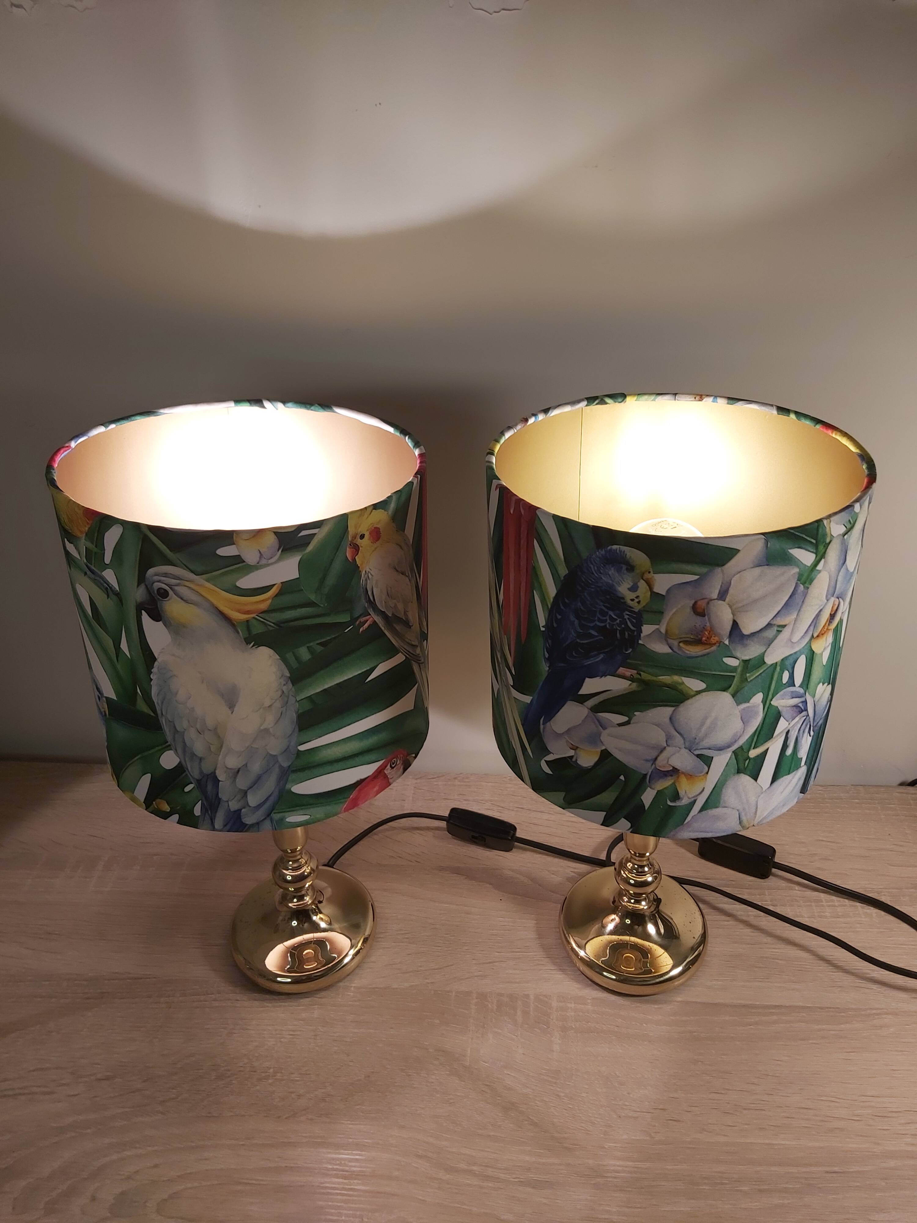 A pair of bedside lamps, Germany, 1970s.