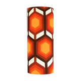 Eternity H75 D30 lampshade - vintage orange fabric