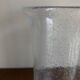 1970 XXXL vase in solid bubbled glass H33cm