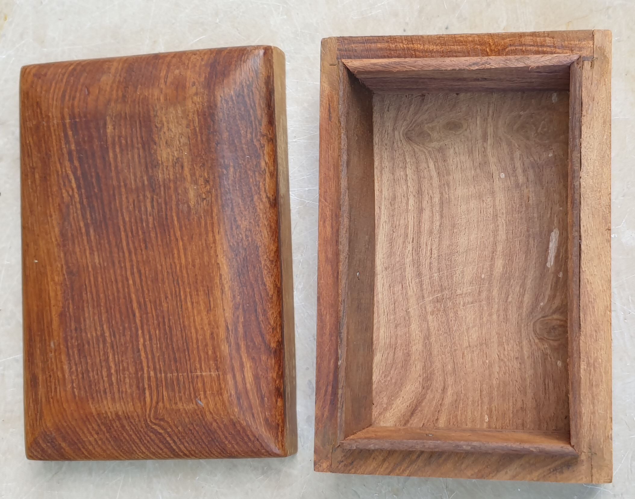 Coffret vintage en bois