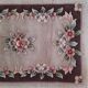 Tapis Chinois 91 x 61 cm  Fait Main Vintage (1986) -