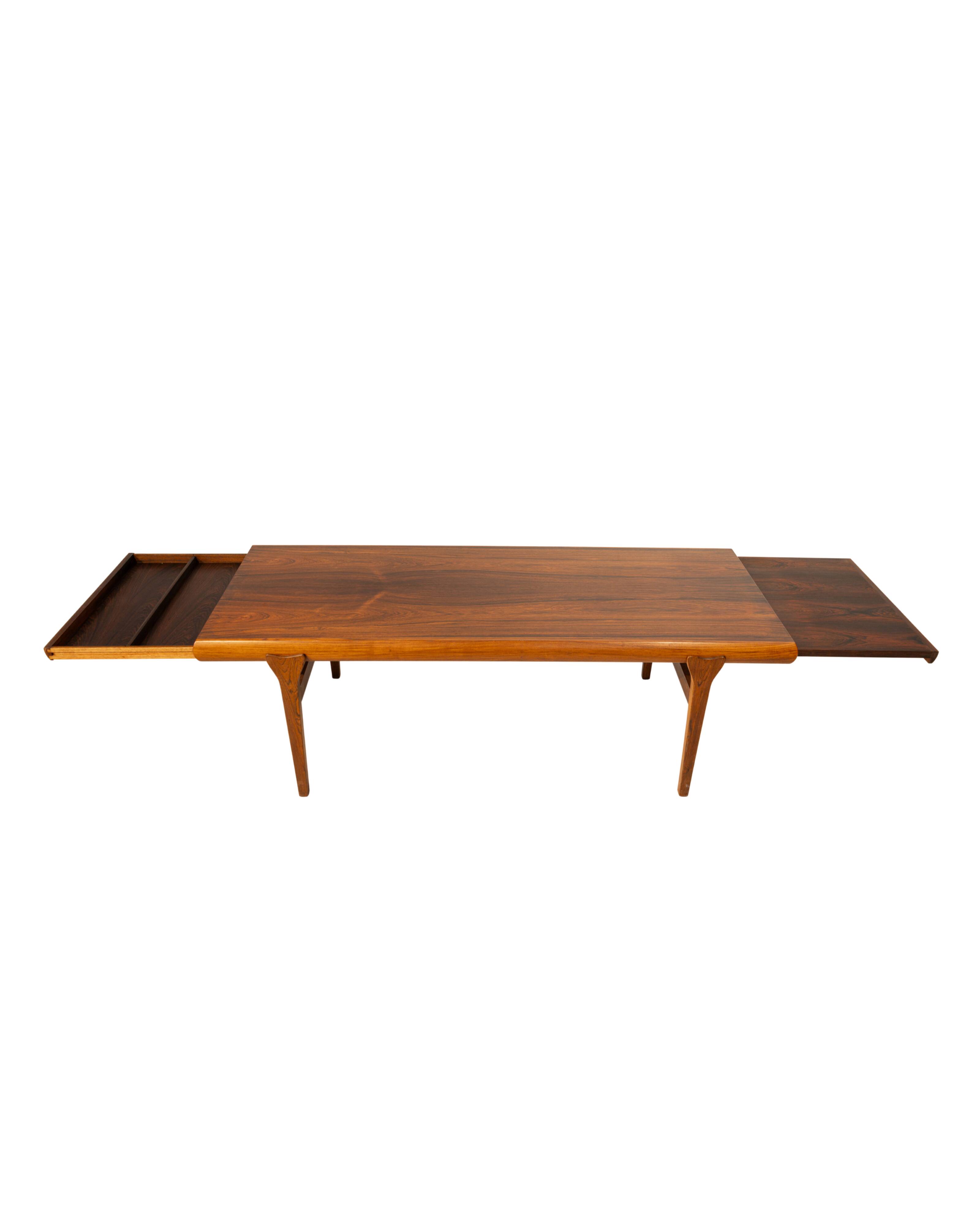 Johannes Andersen rosewood coffee table