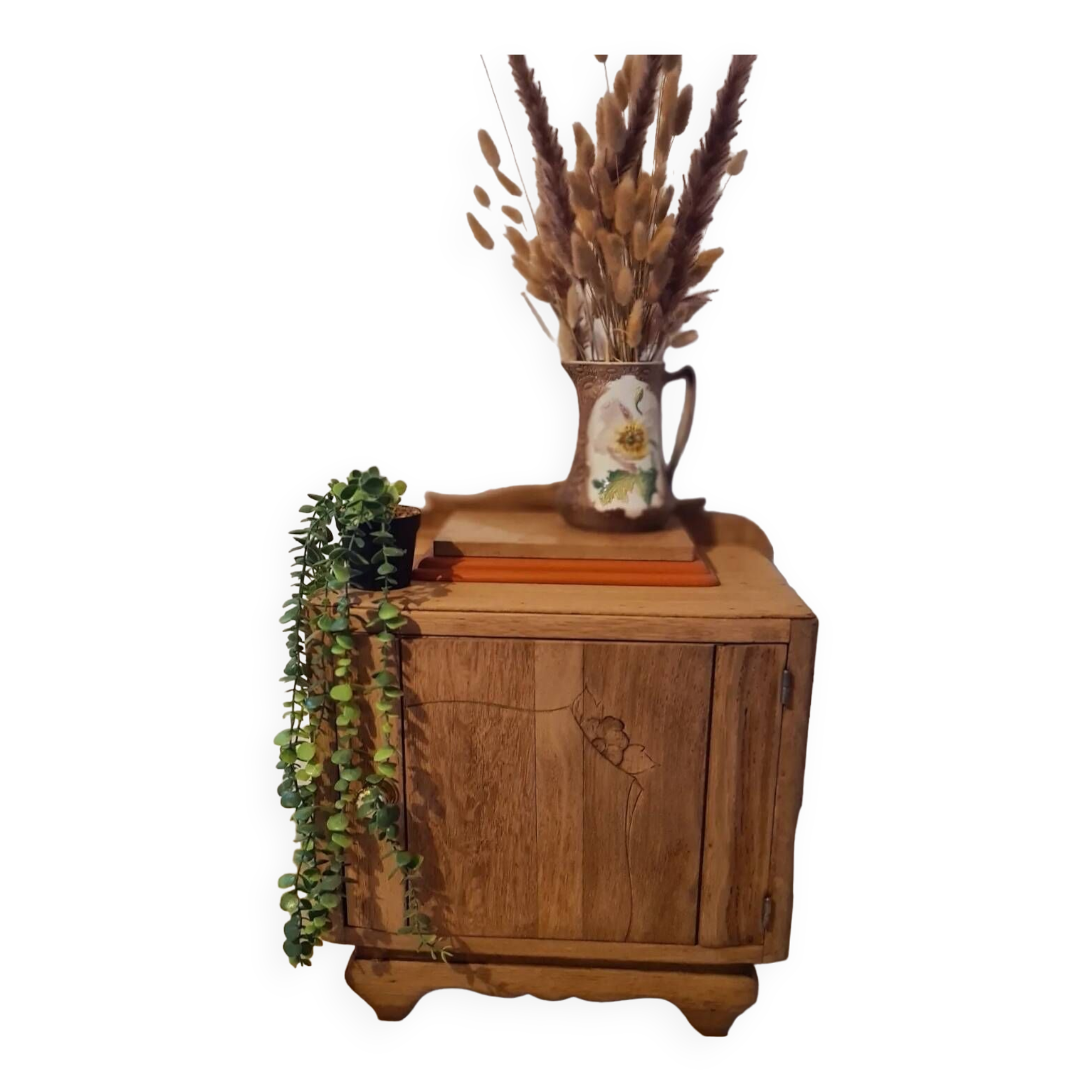 Old Art Deco bedside table