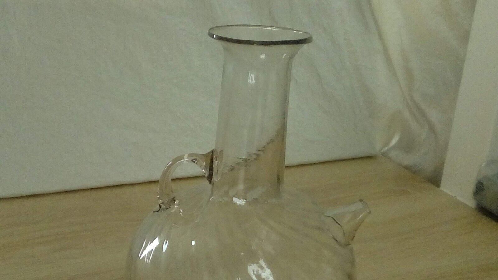 Crystal carafe late 18th early 19th