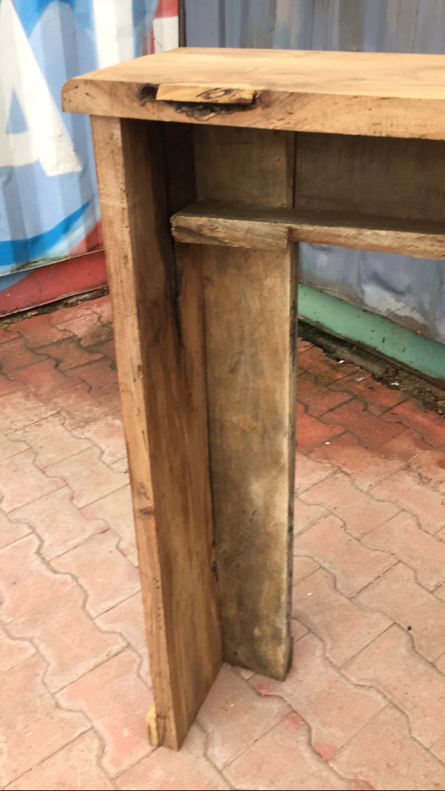 Old fireplace mantle