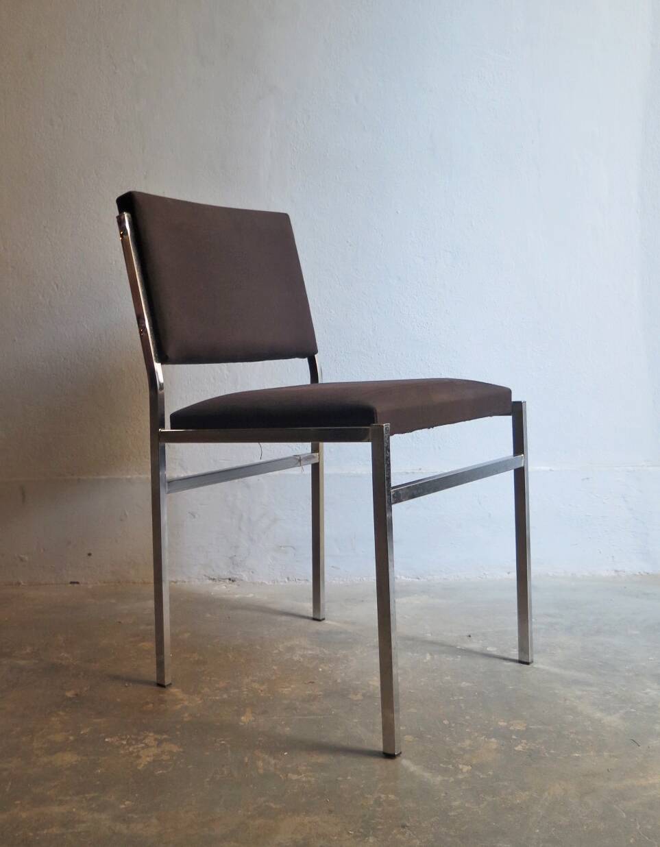 Chrome metal chair, 1960s