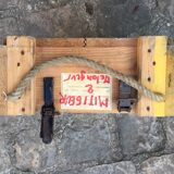 Wooden military crate