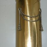 Umbrella stand in English gilded brass