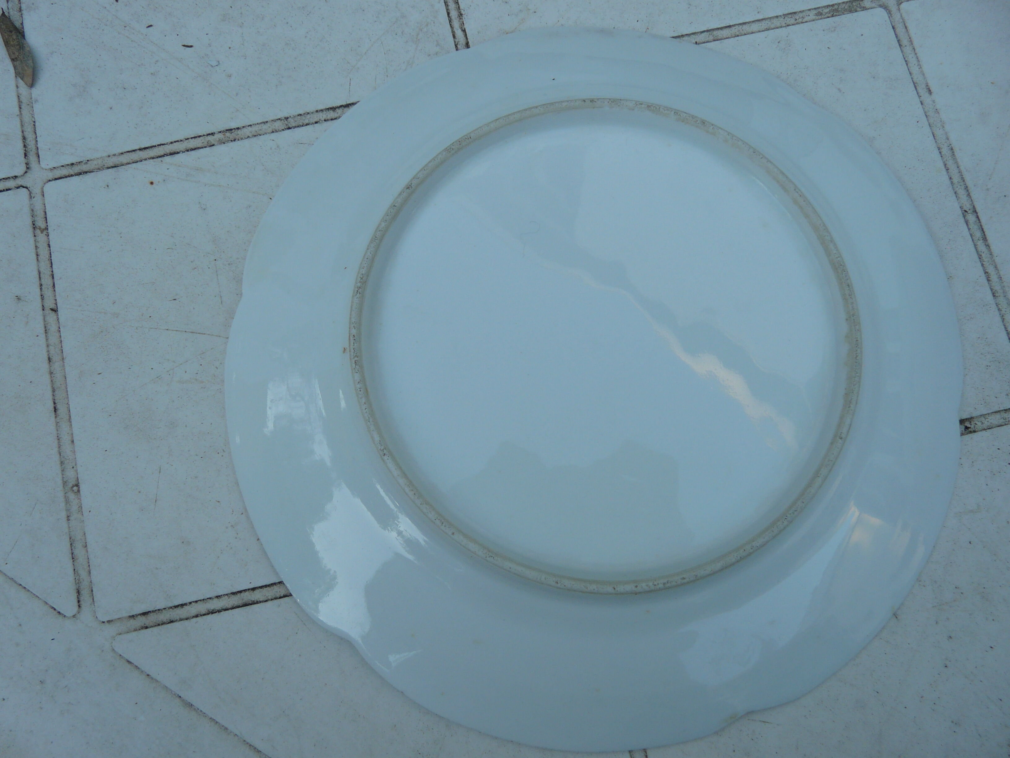 5 assiettes à dessert en porcelaine XIXème