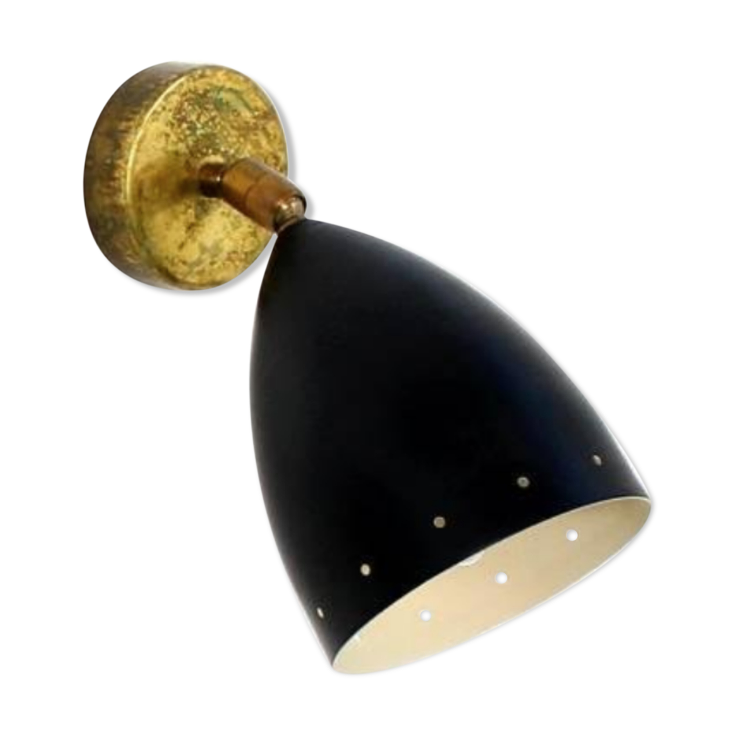 Black Fanal Wall Lamp