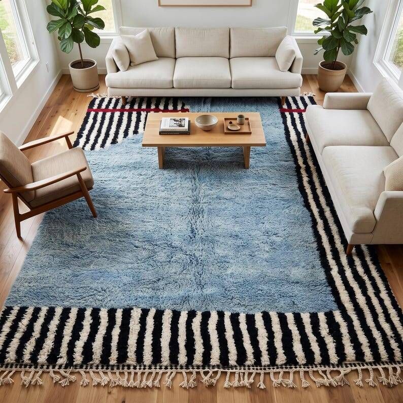 Moroccan wool rug 150/250
