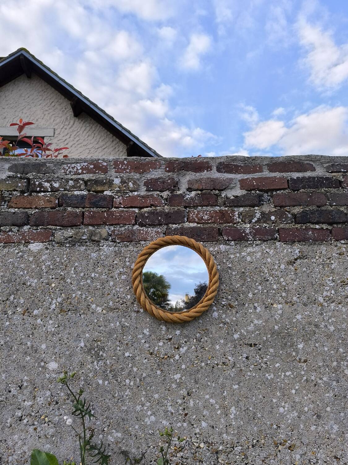 DLG audoux minet rope mirror 1950