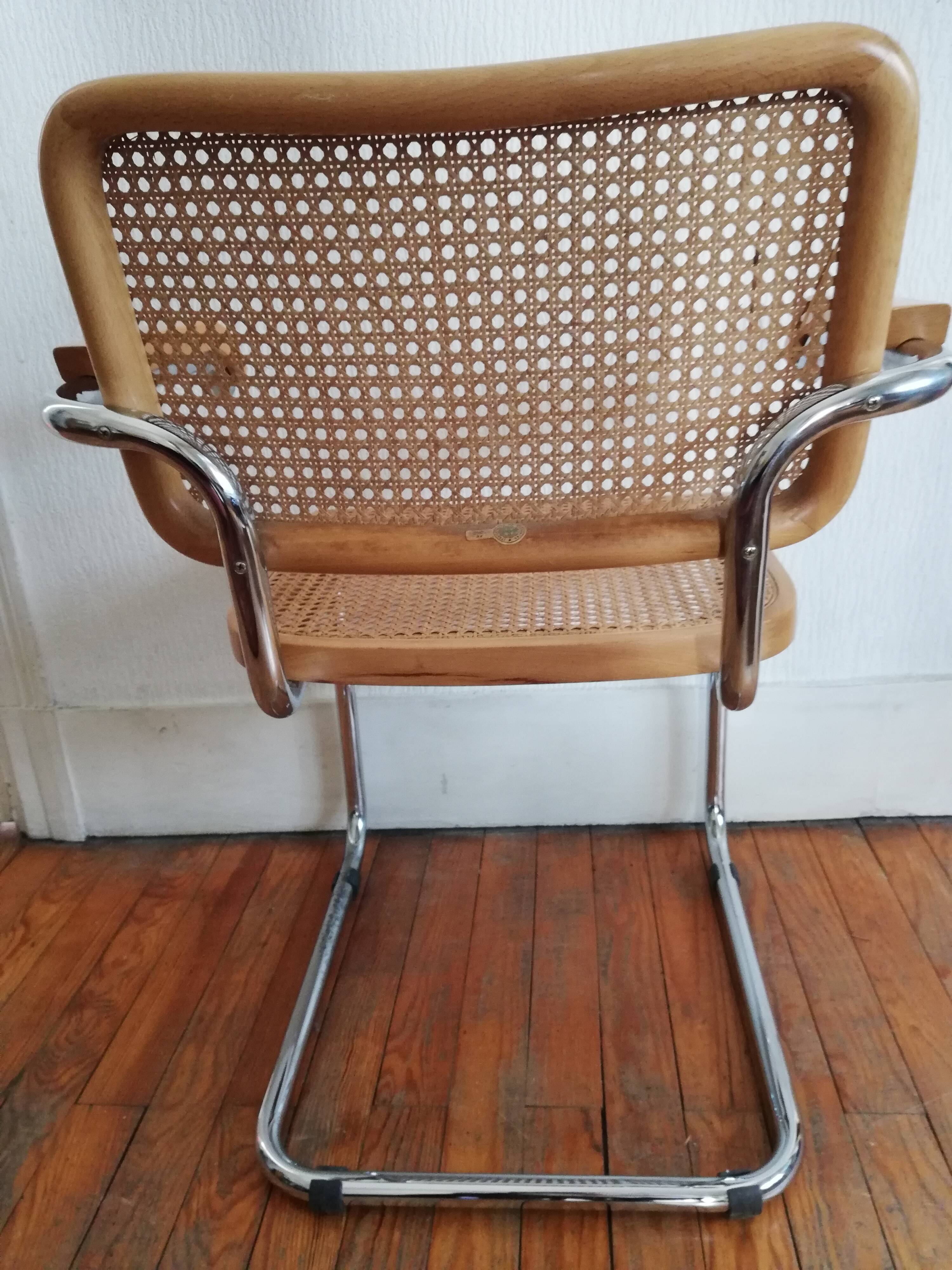 Chair cesca b64 Marcel Breuer 1970