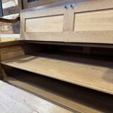 Entrance hall wardrobe in solid oak - 1930s