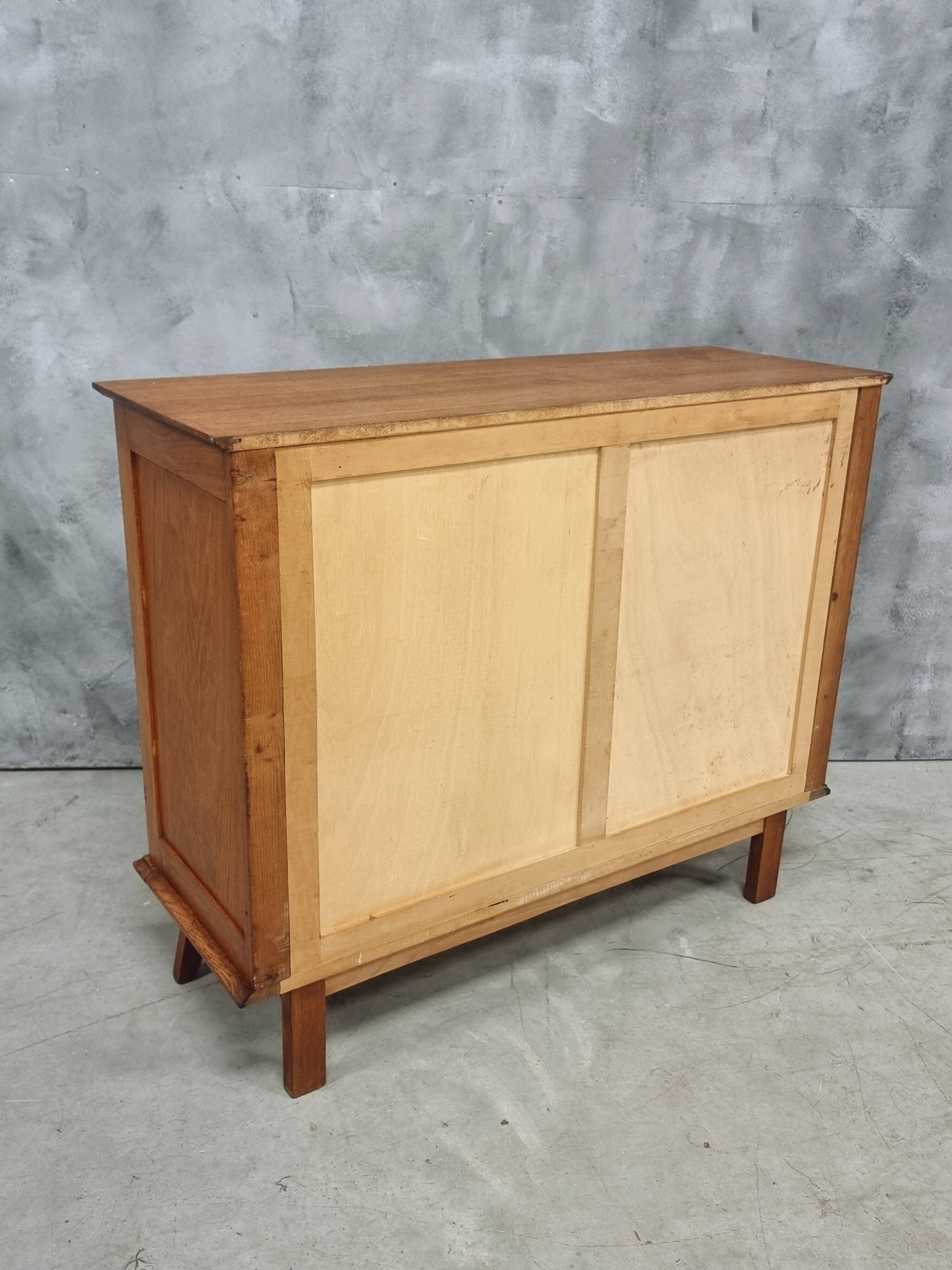 Scandinavian vintage highboard sideboard