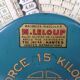 Ancienne balance de marché épicier Leloup année 50