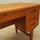 Teak desk, Danish design, 1960s, production: Denmark