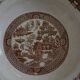 Orientalist hollow dish of Saint Amand, WiIllow model