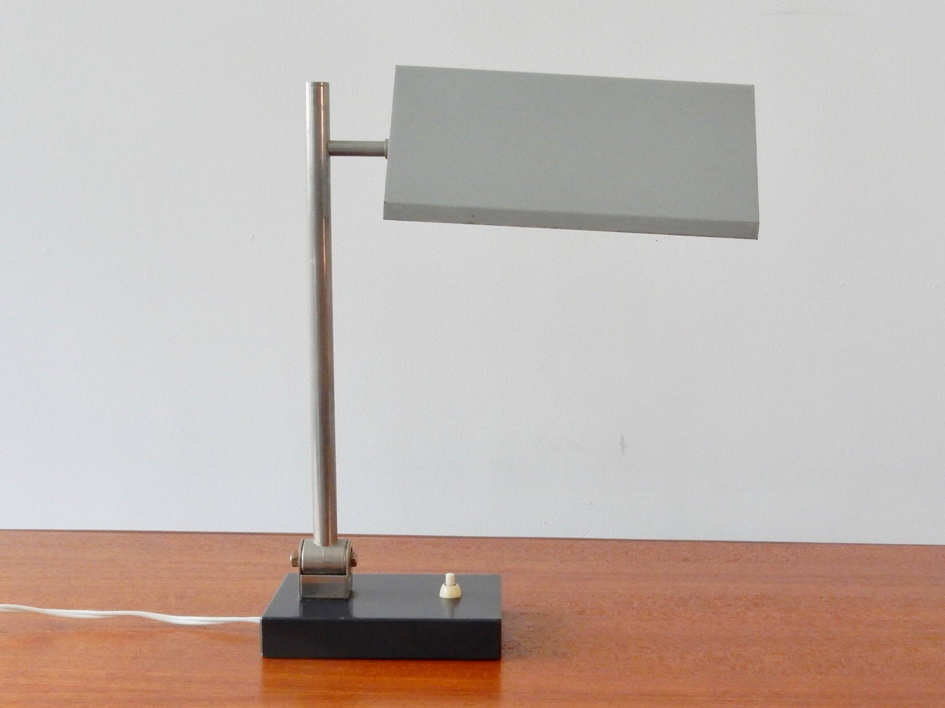 Lampe de bureau vintage par Hala Pays-Bas, années 1950